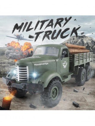 JJRC 1/16 RC Truck High Simulation Military Climbing Car 6WD