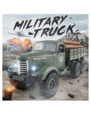JJRC 1/16 RC Truck High Simulation Military Climbing Car 6WD