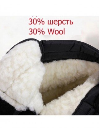 Men boots winter shoes men ankle boots Waterproof Non-slip warm