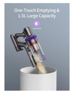 Laresar wireless vacuum cleaner 36000PA suction power 450W home