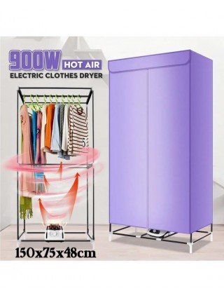 900W foldable electric clothes dryer, portable warm air dryer