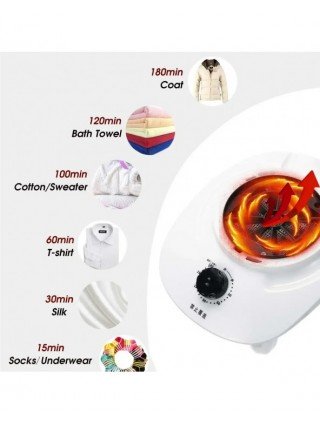 900W foldable electric clothes dryer, portable warm air dryer