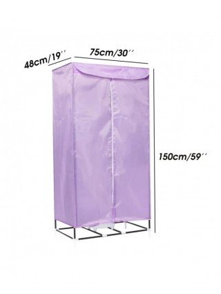 900W foldable electric clothes dryer, portable warm air dryer