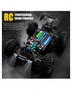 1:16 70KM/H 4WD RC automobilis su LED apšvietimu 2,4G radijo