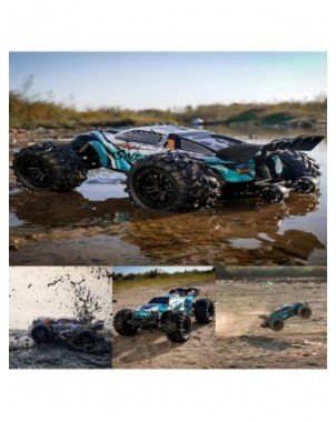 1:16 70KM/H 4WD RC automobilis su LED apšvietimu 2,4G radijo