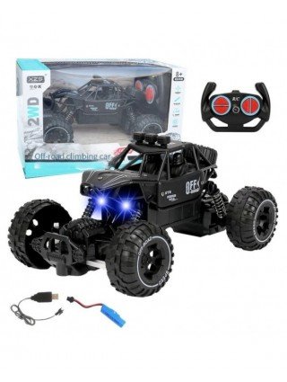 2.4G RC Drift Alloy Climbing Car Rechargeable Remote Control