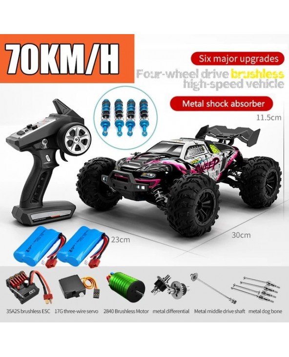 Rc Car Off Road 4x4 High Speed 75KM/H Remote Control Car with Rc Car Off Road 4x4 High Speed 75KM/H Remote Control Car with