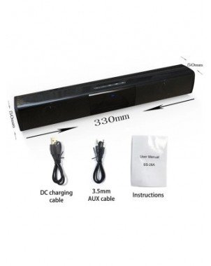 TV Car Sound Bar Wired and Wireless Bluetooth-compatible Home