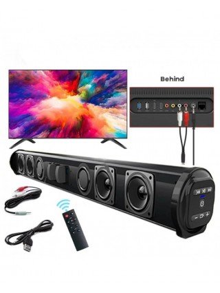 TV Car Sound Bar Wired and Wireless Bluetooth-compatible Home