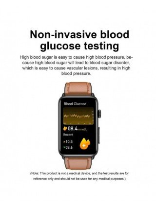 Blood Glucose Monitor Watch Blood Glucose Smart Watch ECG