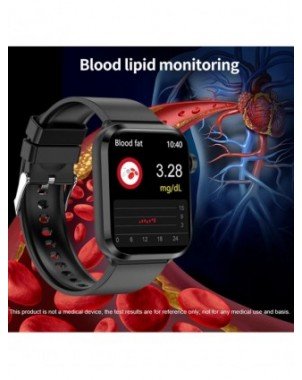 Laser Therapy Uric Acid Non invasive Blood Glucose Smart Watch