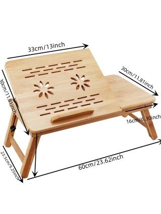 Home Folding Laptop Desk for Bed Sofa Laptop Bed Tray Table