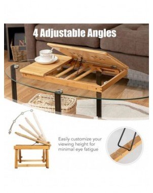 Home Folding Laptop Desk for Bed Sofa Laptop Bed Tray Table