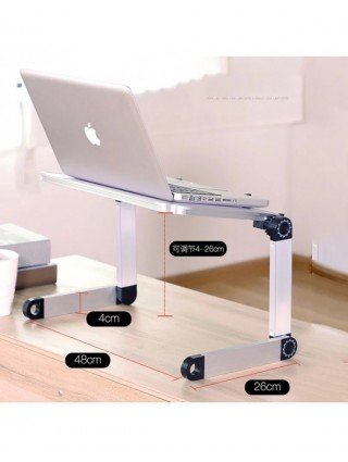 Adjustable Folding Laptop Desk Portable for Bed Table Notebook