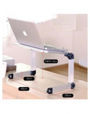 Adjustable Folding Laptop Desk Portable for Bed Table Notebook