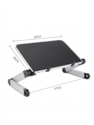 Adjustable Folding Laptop Desk Portable for Bed Table Notebook