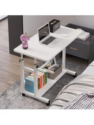 Computer Desk With Lifting Storage Rack Height Adjustable