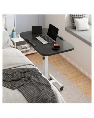 Mobile Stand Up Laptop Desk Foldable Lift Bed Small Table