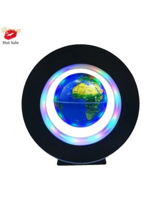 Levitating Lamp Magnetic Levitation Globe LED World Scenery