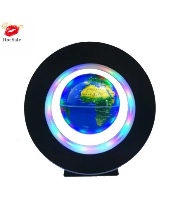 Levitating Lamp Magnetic Levitation Globe LED World Scenery