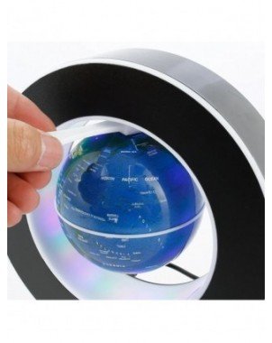 Levitating Lamp Magnetic Levitation Globe LED World Scenery