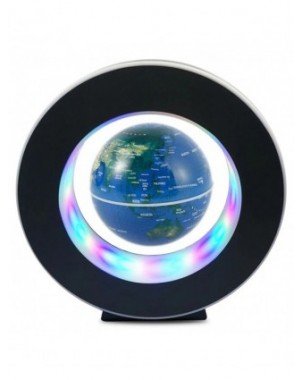 Levitating Lamp Magnetic Levitation Globe LED World Scenery