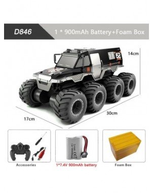 8x8 RC automobilis 8WD visureigis amfibijos kaskadininkų