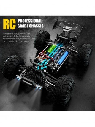 1/16 RC Car 4x4 nuotolinio valdymo vežimėlis be šepetėlių