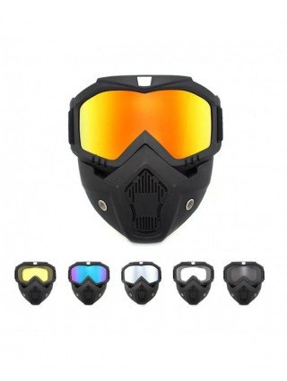 Windproof Mask Goggle HD Motorcycle Outdoor Sport Glasses