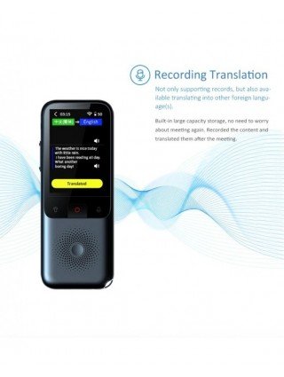 New T11 Portable Audio Translator 138 Language Smart Translator