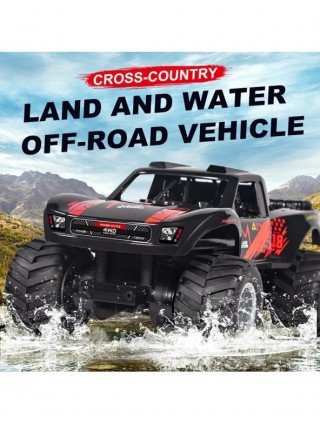 Q156 Amfibija 4WD RC automobilis 2.4G Off Road Nuotolinio