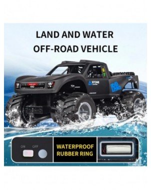 Q156 Amfibija 4WD RC automobilis 2.4G Off Road Nuotolinio