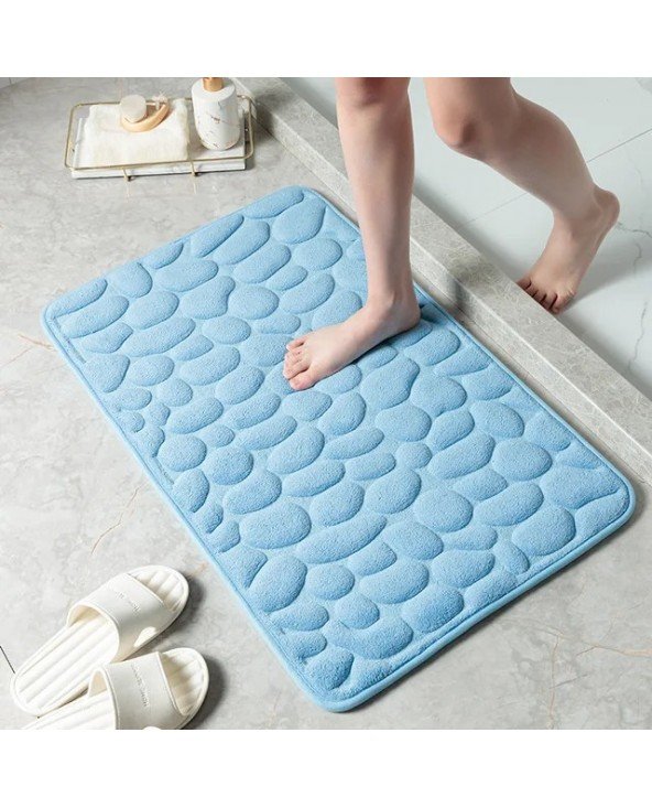 Mat Non-slip Carpets Cobblestone Embossed Bathroom Bath In Wash Mat Non-slip Carpets Cobblestone Embossed Bathroom Bath In Wash