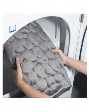 Mat Non-slip Carpets Cobblestone Embossed Bathroom Bath In Wash