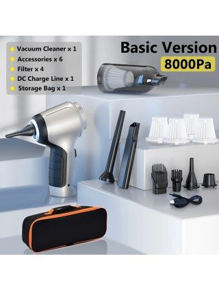 Car Vacuum Cleaner 95000PA mini Wireless Cleaner Powerful Car