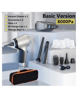 Car Vacuum Cleaner 95000PA mini Wireless Cleaner Powerful Car