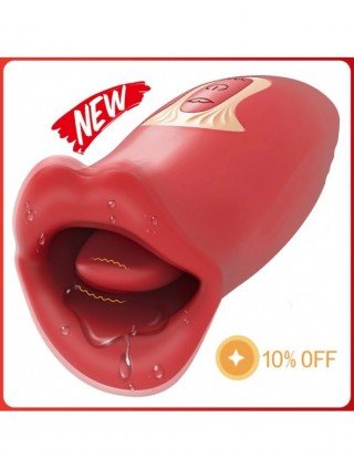 Klitorio liežuvio laižymo vibratorius Moterų sekso žaislai