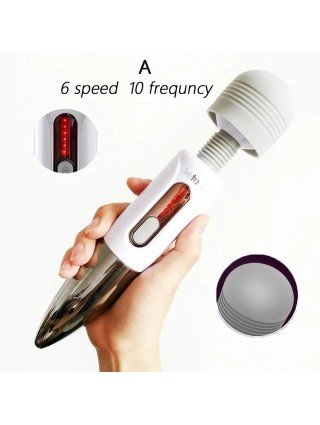 Leten Huge Head Vibrator for Female Masturbation Orgasm, AV