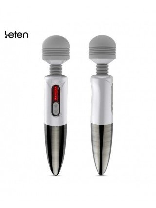 Leten Lightning Huge Head Vibrator For Female Masturbation, Av Magic Wand  Massager Nipple Clitoris Stimulator Sex Toys For Woman