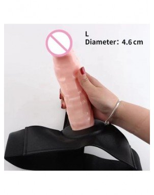 New Wearable Penis Dildo Hollow Sleeve For Unisex Realistic