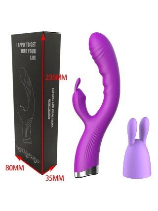 10 Speed G Spot Vibrator USB Rechargeable Powerful Dildo