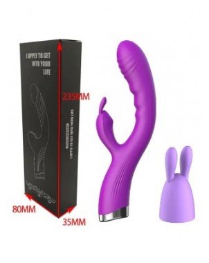 10 Speed G Spot Vibrator USB Rechargeable Powerful Dildo