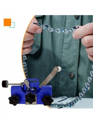 Woodworking Chainsaw Sharpeners with 3 Grinding Rod Manual