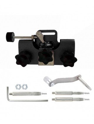 Woodworking Chainsaw Sharpeners with 3 Grinding Rod Manual