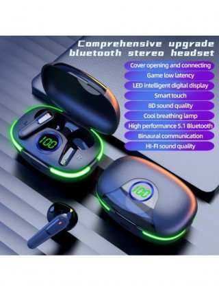 Wireless Headphones 5.1 Bluetooth Earphones HIFI Lossless Sound