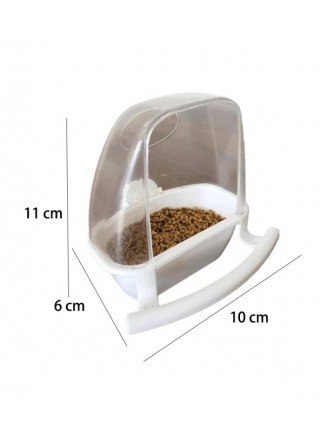 Bird Cage Feeder Parrot Birds Water Hanging Bowl Parakeet