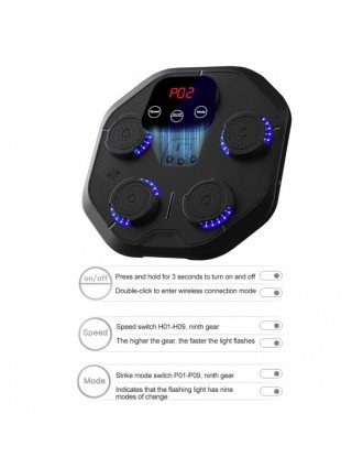 Electronic Boxing Machine Wall Mounted Bluetooth Music Smart