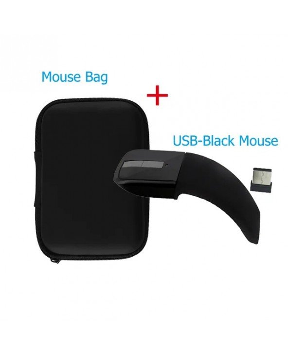 Wireless Bluetooth Mouse Foldable Arc Touch Mouse Ergonomic Wireless Bluetooth Mouse Foldable Arc Touch Mouse Ergonomic