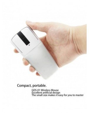 Wireless Bluetooth Mouse Foldable Arc Touch Mouse Ergonomic