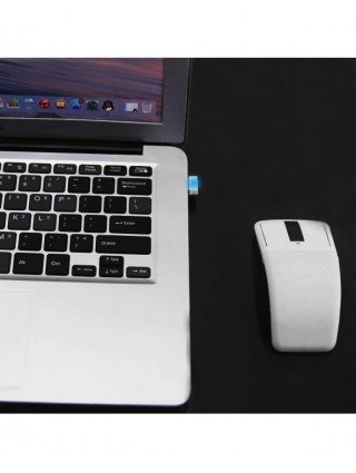Wireless Bluetooth Mouse Foldable Arc Touch Mouse Ergonomic